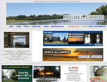Tablet Screenshot of miguelguridi.com